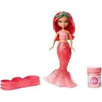 Mattel Barbie Mini Doll Dreamtopia: Bubbles \'n Fun Mermaid - Red (dvn00)