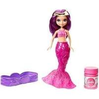 mattel barbie mini doll dreamtopia bubbles n fun mermaid purple dvm98