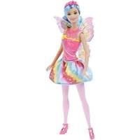 mattel barbie doll fairytale fairy candy fashion blue hair