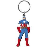 Marvel Captain America Soft Touch PVC Keychain (5cm)