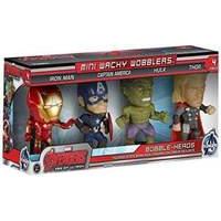 Marvel Avengers Age Of Ultron - 4piece Bobble-head Box (inc. Iron Man Captain America Hulk & Thor)