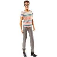 Mattel Barbie Ken Doll - Fashionistas - Grey Trouseres and Glasses (dmf41)