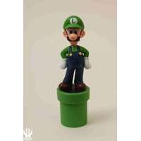 mario bros paper weight luigi