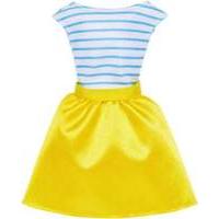 Mattel Barbie - Fashion - Fashion Pack - Dress Yellow and White (dnt81)