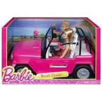 Mattel Barbie - Beach Cruiser With Barbie and Ken (cjd12)