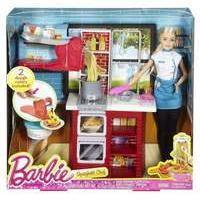 mattel barbie doll careers spaghetti chef playset dmc36