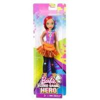 mattel barbie video game hero doll red blue hair purple star headphone ...