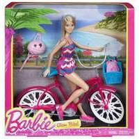 Mattel Barbie Doll With Bicycle