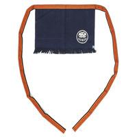 Maekake Apron - Navy Blue, Daruma, Short