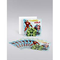 Marvel Avengers Thank You Cards