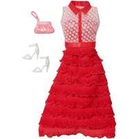 mattel barbie fashion night look fashion red dress dhc59