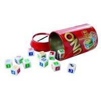 Mattel W5807 UNO Dice Game in Travel Friendly Can