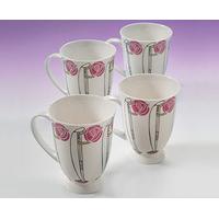 Mackintosh Mugs (4), Bone China