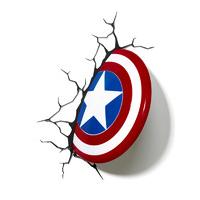 Marvel Captain America Shield 3D LED Wall Light