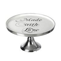 Made with Love Metal Cake Stand
