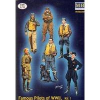Masterbox 1:32 - Famous Pilots Of World War Ii Kit 1