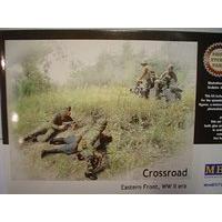 Masterbox 1:35 - Crossroad (in Cludes 5 Figures And Motorcycl