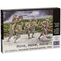 Masterbox 1:35 - Us Soldiers, Operation Overlord \'move, Move