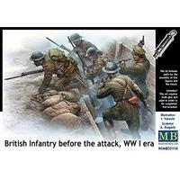Masterbox 1:35 - British Infan Try, Before The Attack, WWI Er