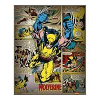 marvel comics wolverine retro 16 x 20 inches mini poster