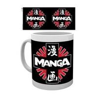 manga logo mug