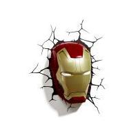 marvel iron man 3 mask 3d light