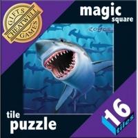 Magic Square 16 Tile Puzzle - Shark