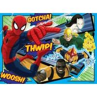 Marvel Spider-Man, 4 in Box Jigsaw Puzzle