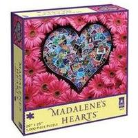 Madalene\'s Hearts - Pink Jigsaw Puzzle