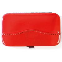 Maranda Ti Manicure Mini Patent Leather 6 Piece Red