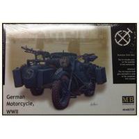 Masterbox 1:35 - German Motorcycle & Sidecar WWII