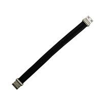 manchester united fc single plait leather bracelet