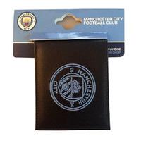 manchester city leather wallet