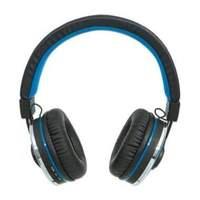 Manhattan Sound Science Cosmos Comfort-fit Lightweight Wireless Bluetooth Headphones Black/blue (178440)
