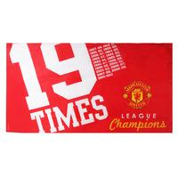 Manchester United F.c. 19 x Champions Flag