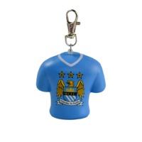 manchester city stress shirt bag charm