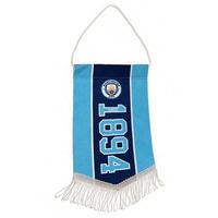 Manchester City F.c. Mini Pennant Official Merchandise