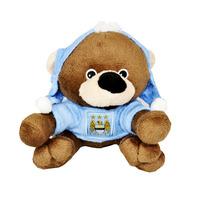 Manchester City Unisex Official Bear With Mohawk Hat, Multi-colour