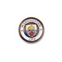 manchester man city crest pin badge official football club fan merchan ...