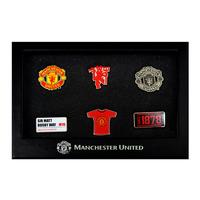 Manchester United 6 Piece Badge Set
