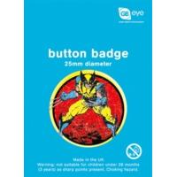 Marvel Wolverine Button Badge