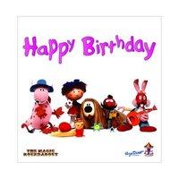 magic roundabout greeting birthday any occasion card characters 100