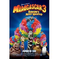 madagascar 3 europes most wanted us teaser movie film wall poster 30cm ...