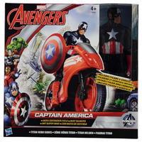 Marvel Avengers Captain America with Defender Cycle