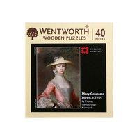 mary countess howe 40 piece wooden puzzle