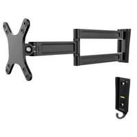 manhattan universal aluminium double arm flat panel tv articulating wa ...