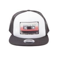 marvel guardians of the galaxy vol 2 mixtape trucker cap greywhite