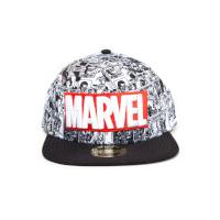Marvel Classic Logo Snapback Cap - Multi