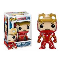 Marvel Civil War Iron Man Unmasked Pop! Vinyl Figure