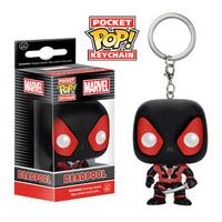 Marvel Deadpool Black Suit Pocket Pop! Vinyl Key Chain